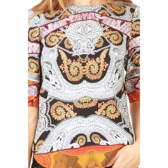 Twelfth Street By Cynthia Vincent Shirt Tail Tee M - Picture 4 of 11